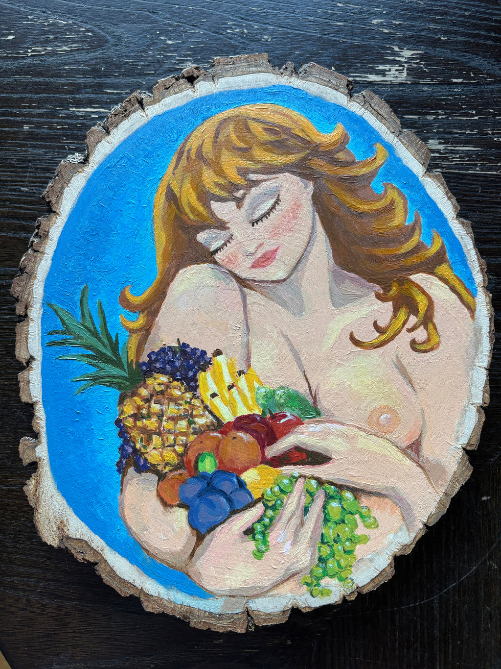 Lady with Fruit