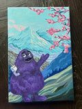 Grimace shows you Cherry Blossoms