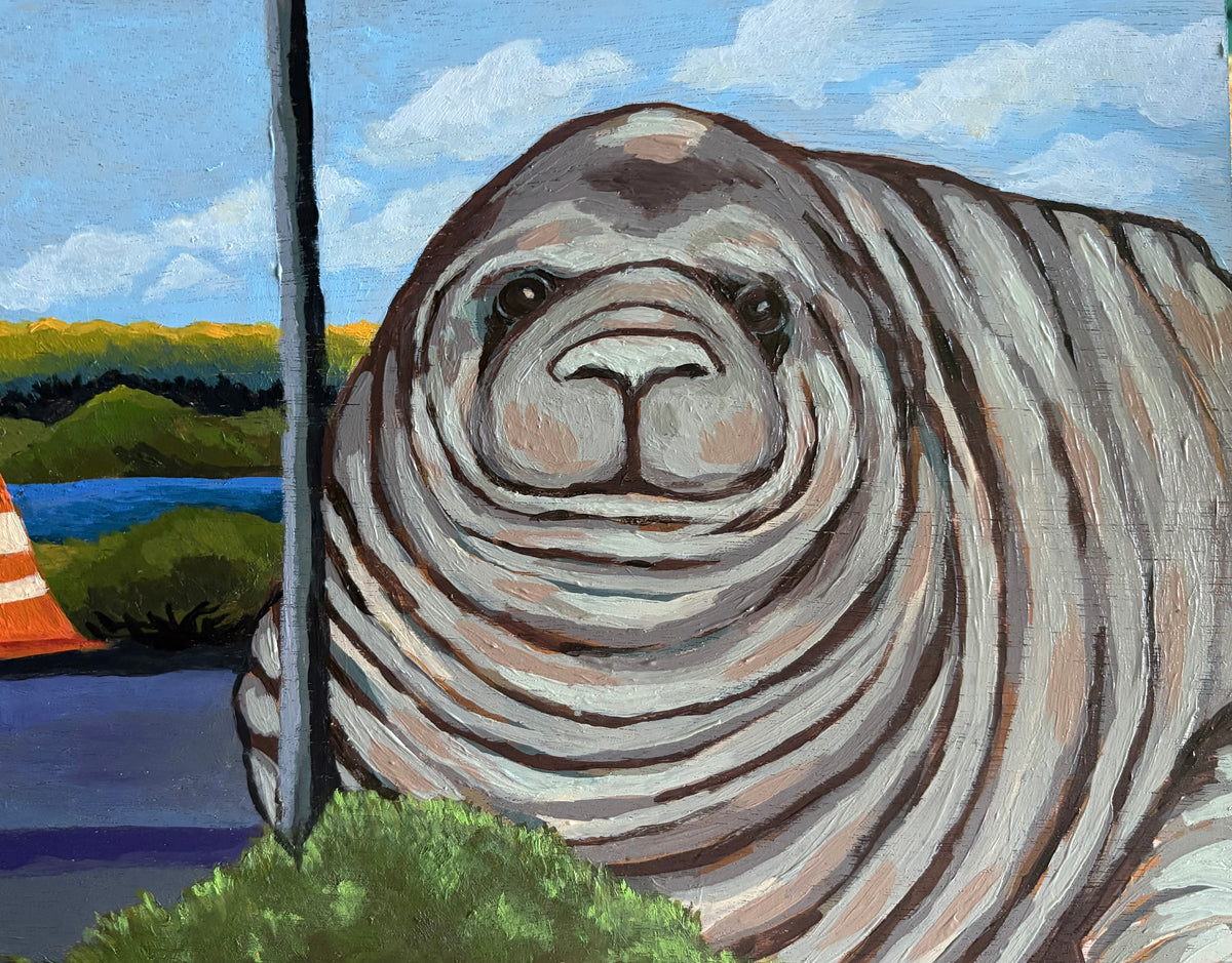 Neil The Seal Print