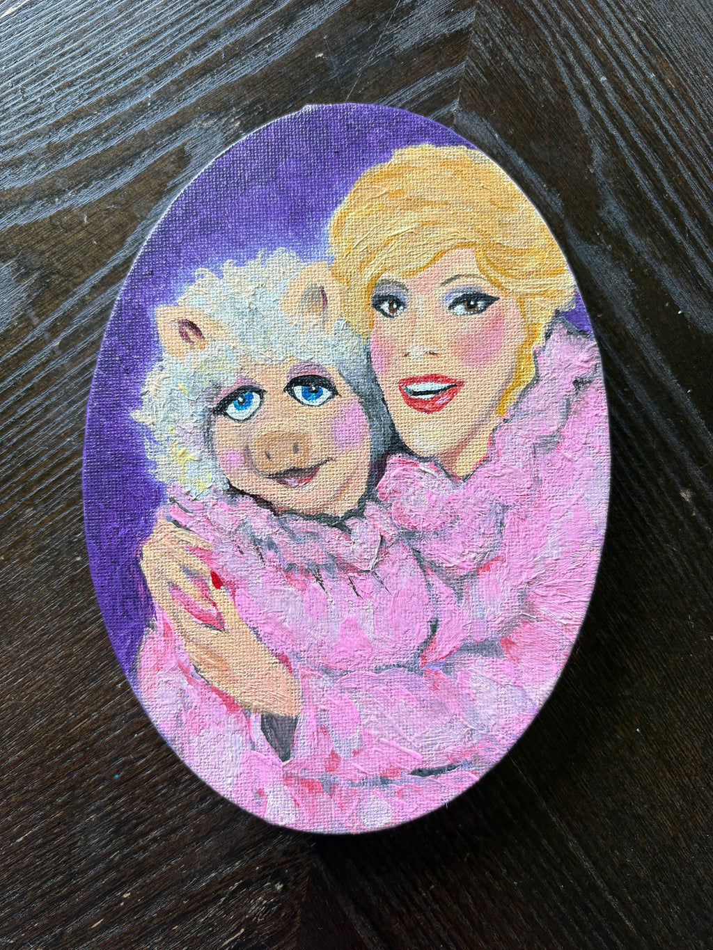 Joan and Piggy
