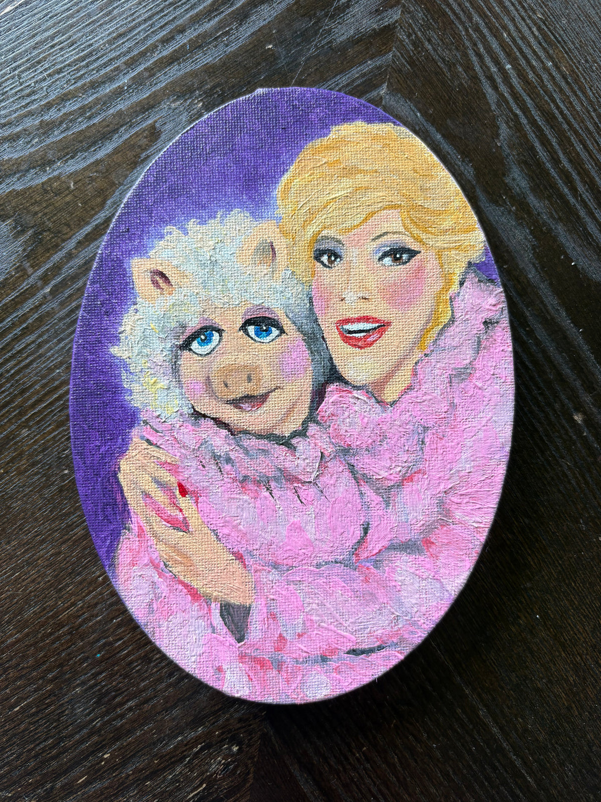 Joan and Piggy
