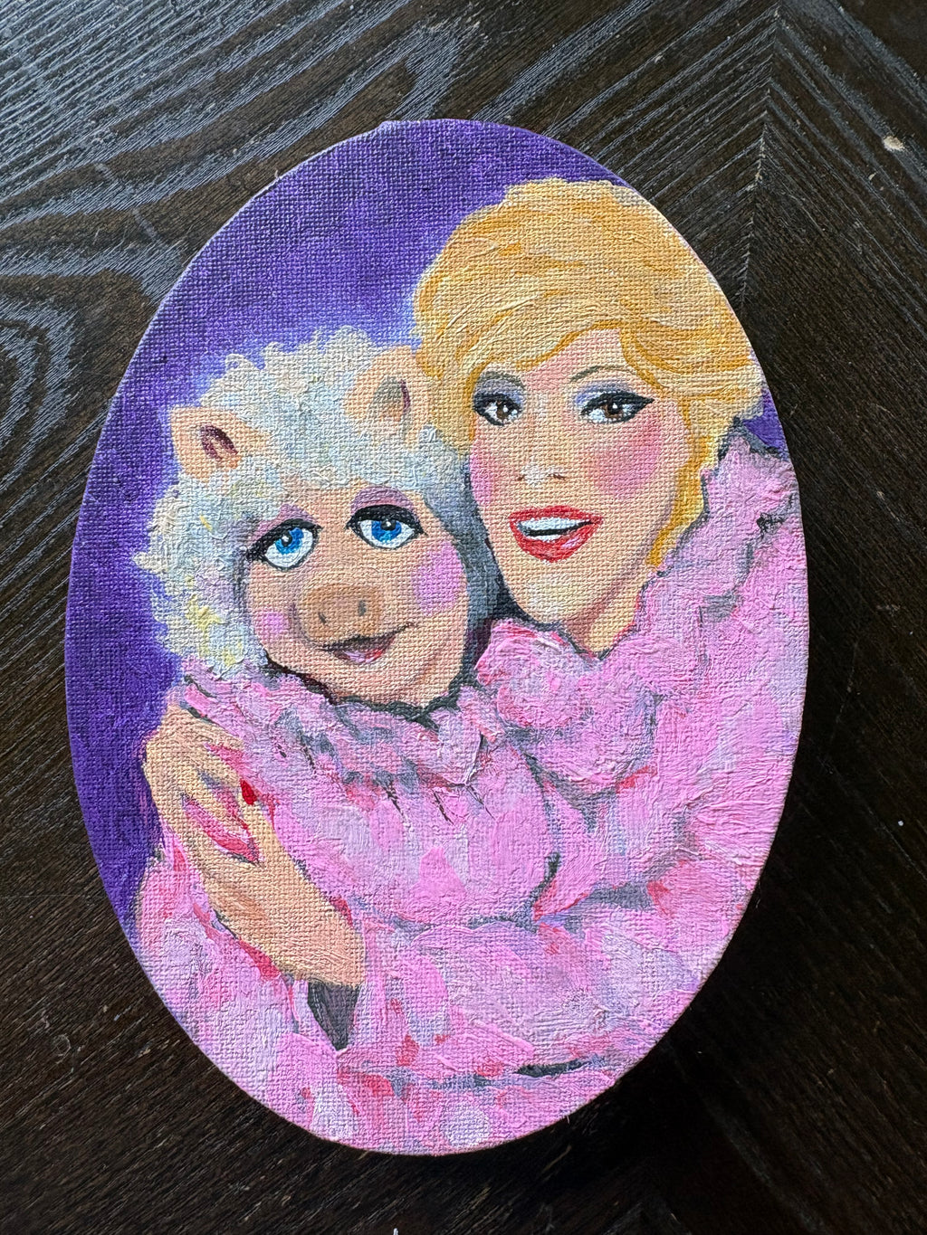 Joan and Piggy