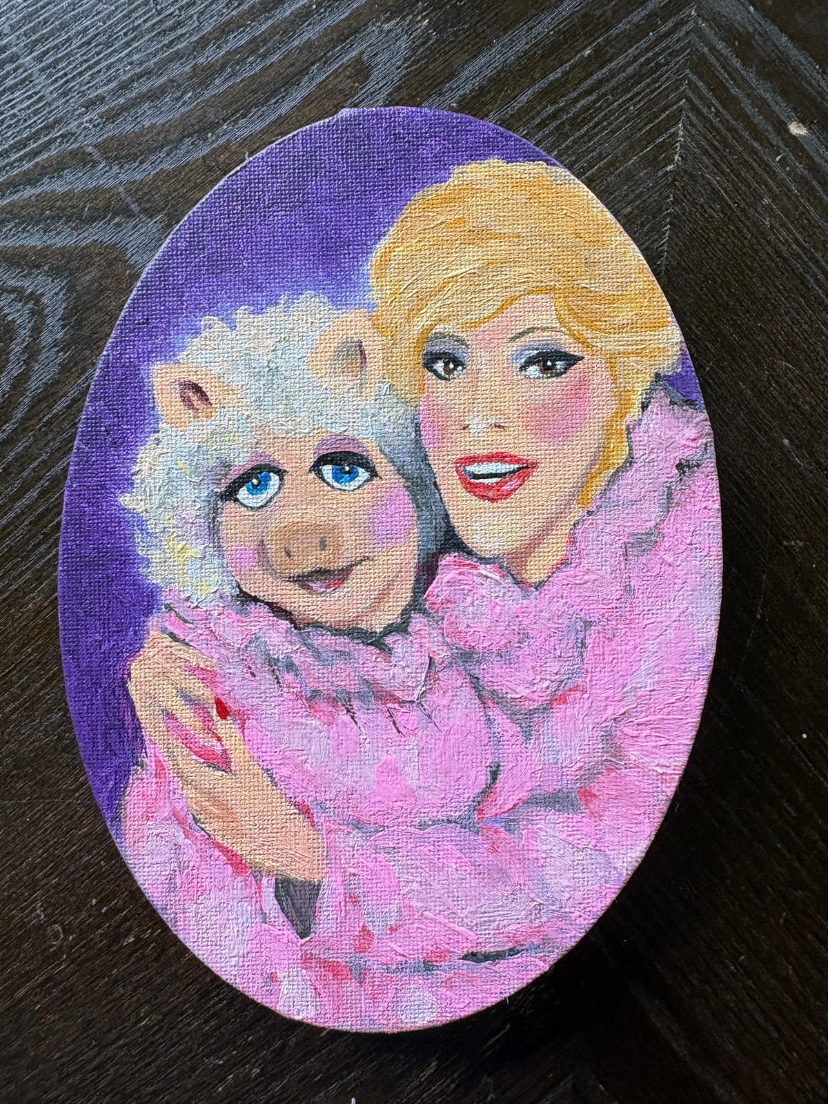 Joan and Piggy