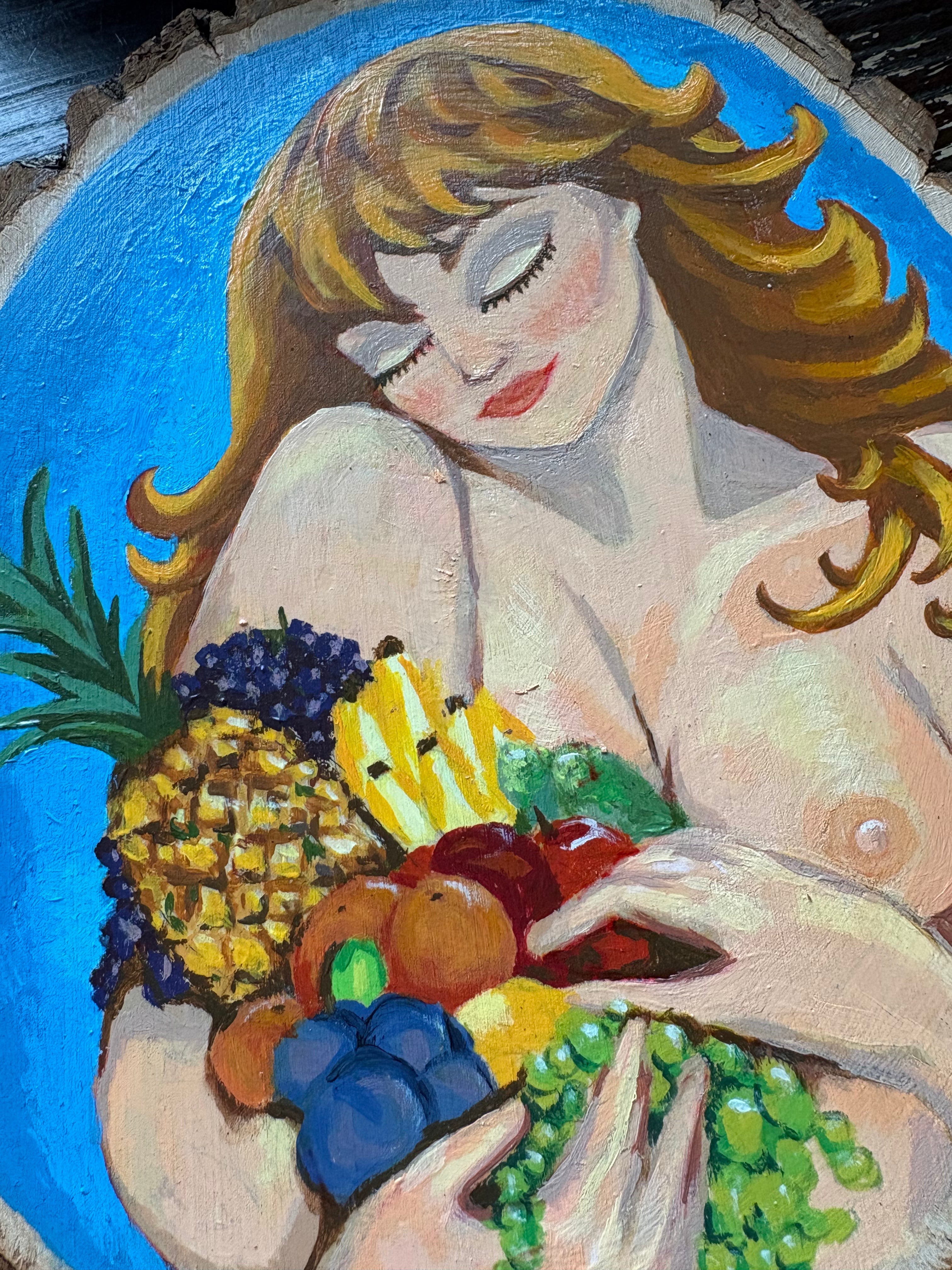 Lady with Fruit