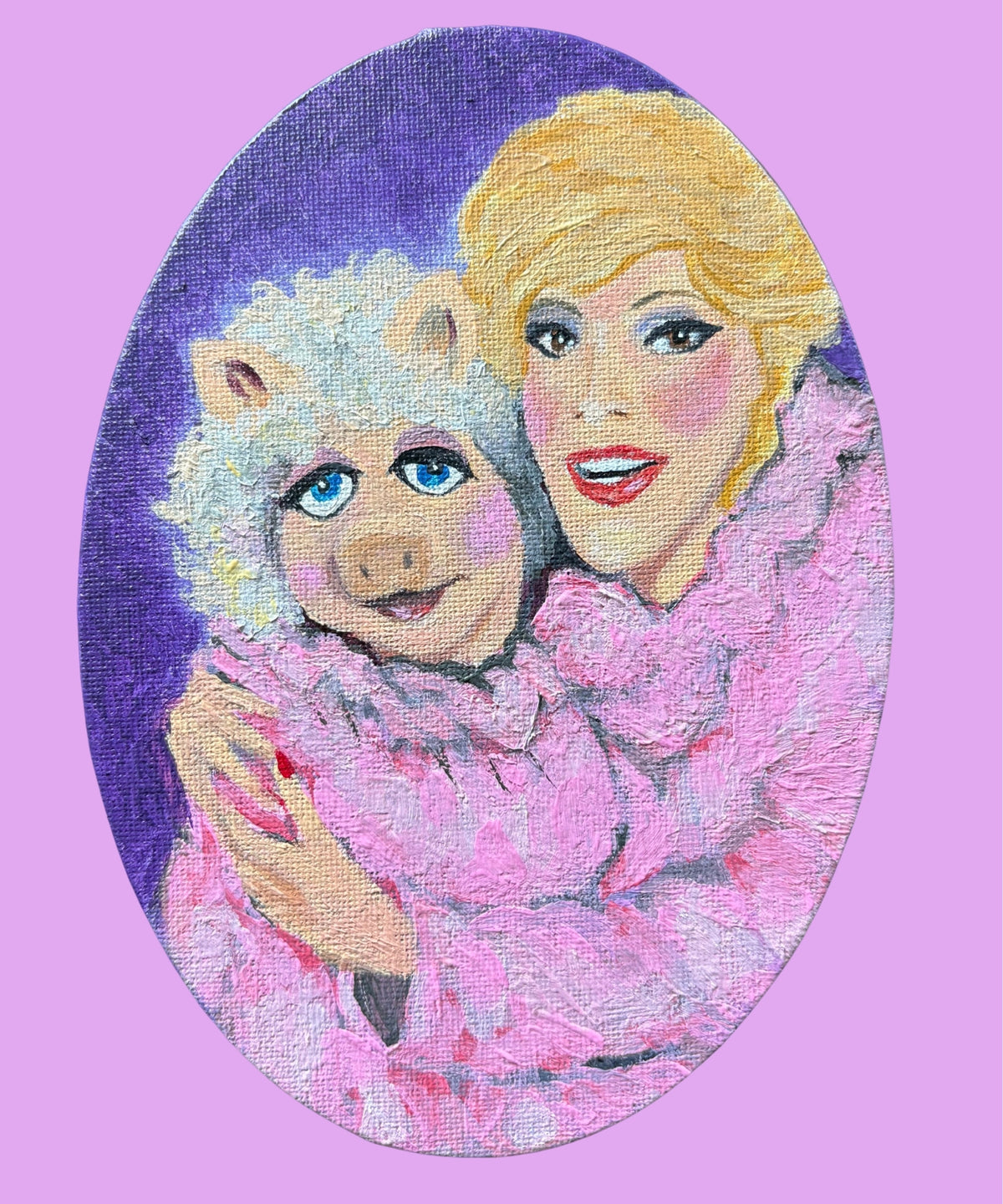 Piggy and Joan Print