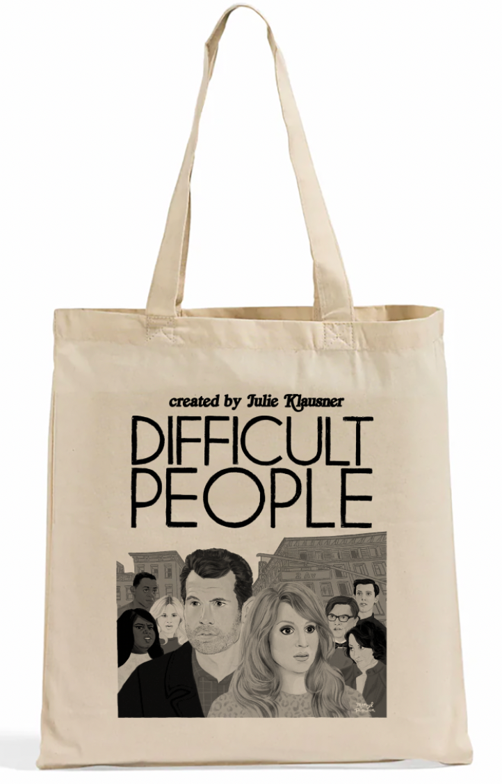 Difficult People Tote Bag